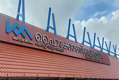 External Lightning Protection for Cochin Water Metro Project