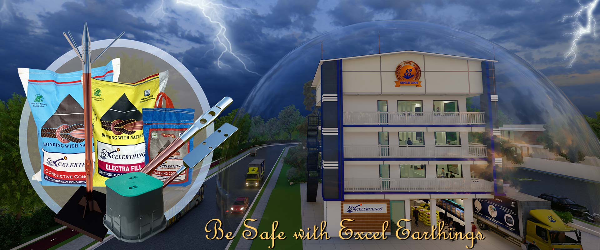 Lightning Arrestor| Protection System Manufacturer in Kerala