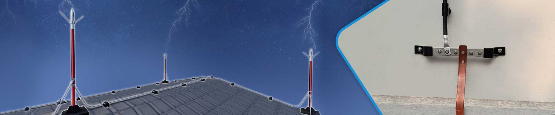 Vertical Air Termination Rods / Lightning Arresters