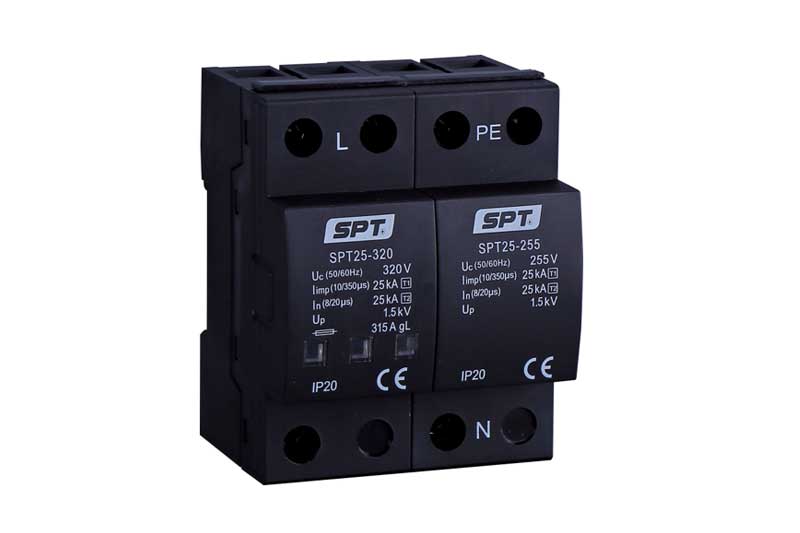 Surge Protection Device Type 1+2 (1 Phase – 25kA)